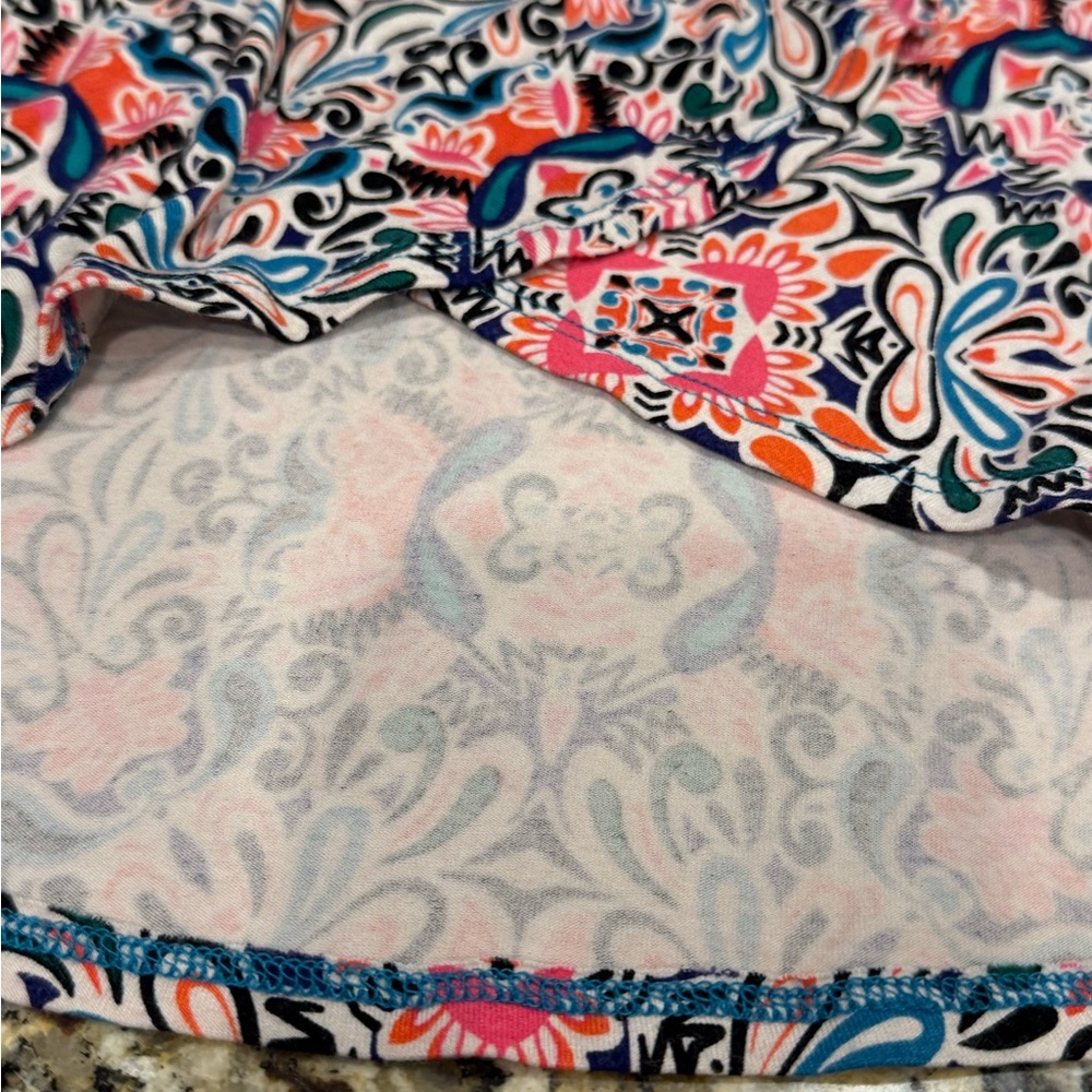 Cynthia Rowley floral wrap midi skirt SZ SM - Picture 4 of 10